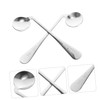Ciieeo 2pcs Curved Soup Spoons for Boys and Girls and
