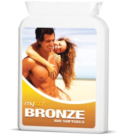 MyTan Bronze Tanning Pills Twin Pack | Sun Tan Supplement | Astaxanthin Lutein Lycopene | 14-week Season Supply