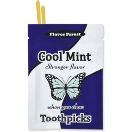 Mint Flavored Toothpicks (Flat Shape) 100ct