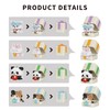 HJPLPXH Cute cat Panda Rabbit Dog Animals Micro mini Building