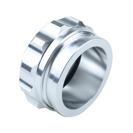 2" 51mm Universal Aluminum Alloy Weld Billet On Filler Neck Cap Oil Fuel Water Tank Silver