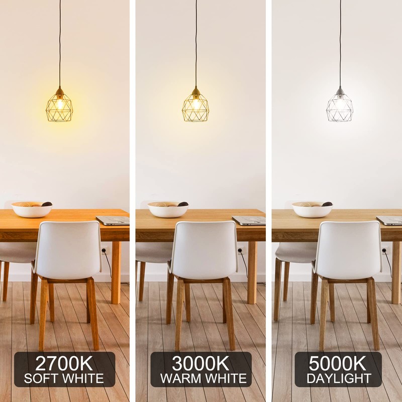 Energetic Dimmable LED Filament Light Bulbs, 8W, 60 Watt Equivalent,