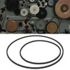 VGOL Pack of 4 replacement belts for cassette players, replacement