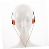 TEHAUX Lightweight Retro Ear Headphones for Students with Adjustable Headband