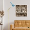Zyadsinoudor Amazing Grace How Sweet The Sound Square PVC Clock