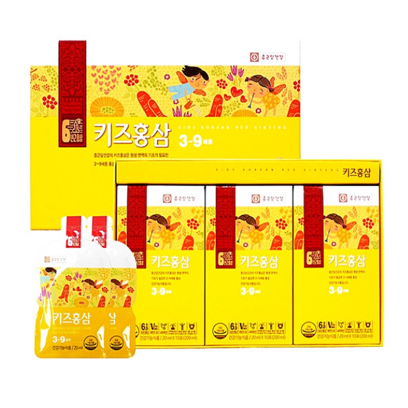 Chong Kun Dang Health Children's Red Ginseng 60 packets, 2