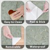 EPPKILY 15.7"×196.9" Green Marble Contact Paper Peel and Stick Countertops