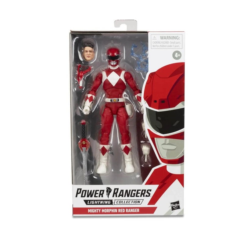 Power Rangers Lightning Collection 6 Inch Mighty Morphin Red Ranger