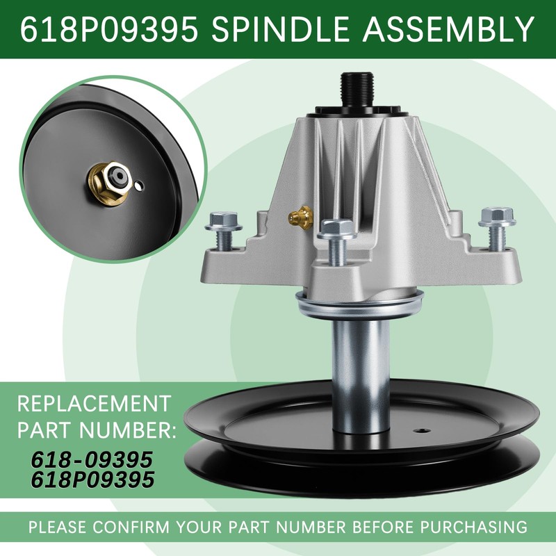 618P09395 618-09395 Lawn Mower Deck Spindle Assembly for Cub Cadet