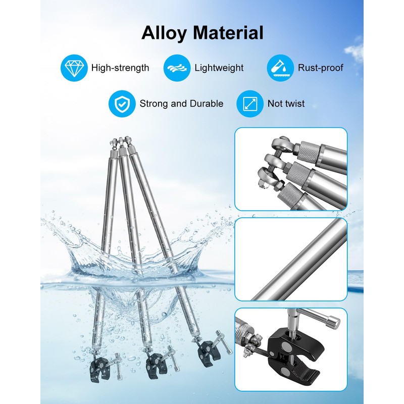 Bike Trailer Hitch Connector Compatible with Bicycles, Folding Tow Adapter