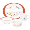 Skater M370-A Children's Plate, Melamine Lunch Plate, Plate, Hai Maizu,