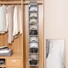 Gurajo Hat Organizer Hanger, Hat Rack for Baseball Caps, Hanging