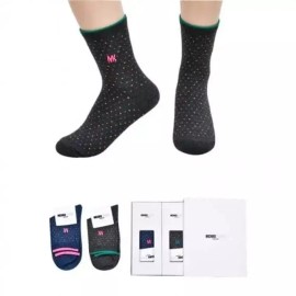 국산 여성용 브랜드양말 선물세트 2켤레 숙녀 여자 할머니 엄마 Korean Women's Brand Socks Gift Set 2 Pairs for Ladies, Grandma, Mom [2 pairs]
