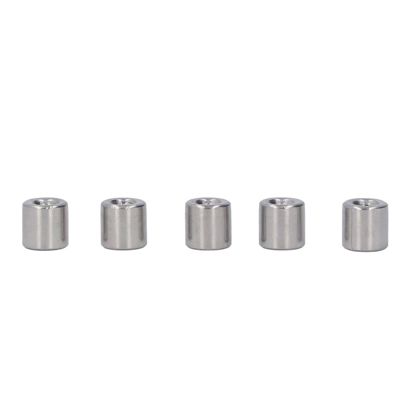 50Pcs Coupling Nut Round M4 Stainless Steel Rod Connector Nut