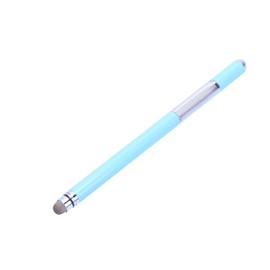 LABRIMP Capacitive Stylus Pen for Tablets and Phones Dual Function Metal Touch Screen Disc for Drawing Note Taking and Gaming Blue