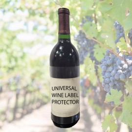 Bevuly Wine Bottle Label Skin Protect Shield Film for750ml Standard Cab&Pinot x 20pcs