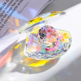 Crystal Shell Tin Wedding 10th Anniversary Romantic Gifts for Parents 10 Years of Love Presents Ideas for Couples Marriage Keepsake for Her Party Decor Ornament