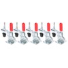 5Pcs QuickRelease Toggle Clamp Vertical Fixture Fastening Workholding Tool 30kg