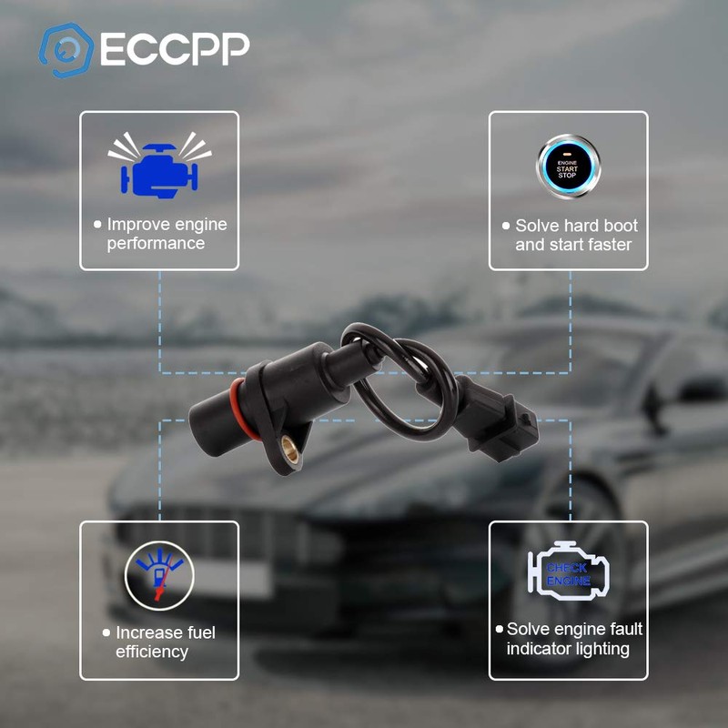 ECCPP Crankshaft Position Sensor Fit for 2006-2010 for Dodge Attitude,