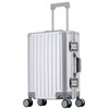 YYW 100% Aluminium Alloy Suitcase, 20 Inch Carry On Suitcase