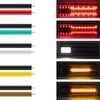 Biqing Trailer Brake Lights 24V Rear Tail Lights, 2PCS Truck