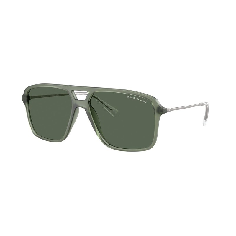 Armani Exchange 0AX4150SU OPAL GREEN 59 Sunglasses, OPAL GREEN