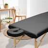 Saloniture 2-Piece Waterproof Massage Table Sheet Set - Includes Machine