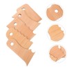 jojofuny 5pcs Pottery Tool Set Clay Sculpture Shaping Tool Kit