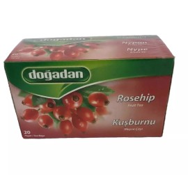Dogadan Rosehip Fruit (Kusburnu)Tea 20 Tea Bags New