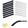 BOGZON Silicone Eyeglasses Temple Tips Sleeve Retainer, Anti-Slip Elastic Ear