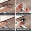 Under Cabinet 360° Rotatable Kitchen Hooks with 6-Claws, 2Pcs 360°