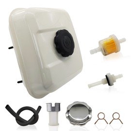 Gas Fuel Tank with Stainsless Cap for Honda GX200 GX160 GX140 196cc Go-Kart Predator Engine Baja Warrior Heat 5.5HP 196CC 6.5HP MB165 MB200 Mini Bike Pit Bike
