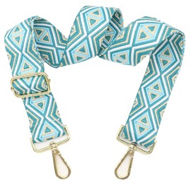 LoZoDo Purse Strap Gold Hardware Crossbody Straps for Purses Wide Shoulder Strap Adjustable Replacementor Shoulder Bags, Canvas Tote Handbags…