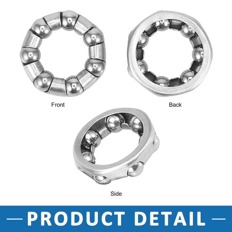 A ABSOPRO 25mm x 7 Bicycle Ball Bearings Crank Wheel