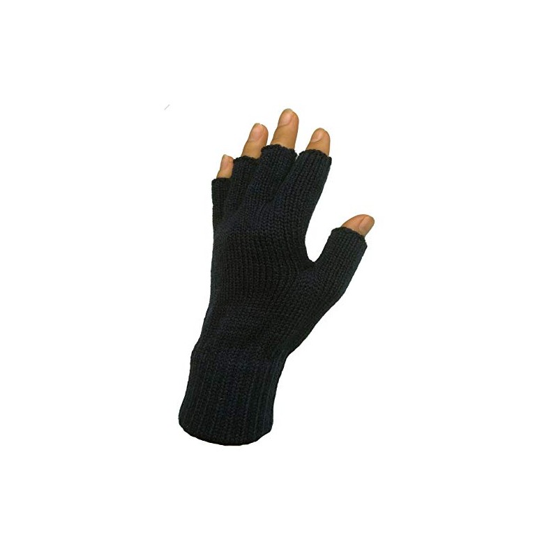 Jean Junction Ladies Hot Thermal Fingerless Gloves 100% Acrylic 7