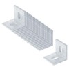 Fanmao 20 Pcs 1-5/8" x 1-5/8" x 1-5/8" Aluminum Slotted