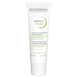 BIODERMA, Sébium Hydra, Crema Facial Hidratante Restauradora, Skincare Piel Grasa, Acción Hidratante por 24 Horas, 40ML