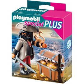Playmobil Gloomy Pirate with Treasure Chest 4767