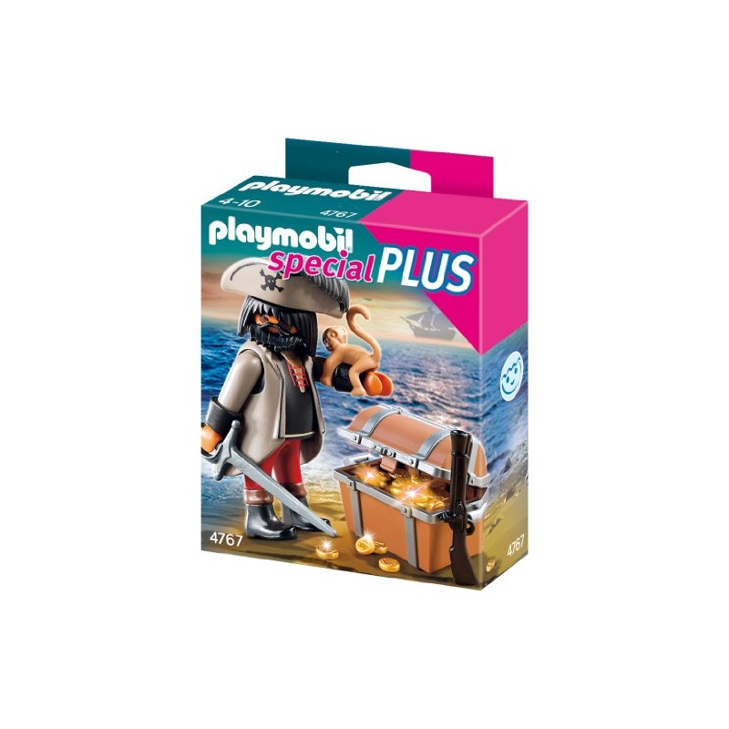Playmobil Gloomy Pirate with Treasure Chest 4767