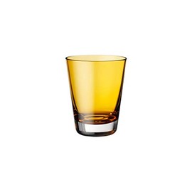 Villeroy & Boch Colour Concept Water Amber, 290 ml, Glass, Transparent/Yellow, 1 Count (Pack of 1)
