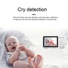 Baby Monitor with Camera Microphone 2.8 Inch Night Vision 2
