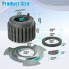 FANHAY Timing Belt Crankshaft Sprocket Gear Pulley Sensor Blade Plate