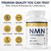 NMN & Resveratrol Complex 1100mg, Anti-Aging Antioxidant Dietary Supplement, 60