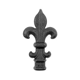 Gal Industrial 1 x Decorative Spike 120 x 67 mm (H x W) | Fence Spike 25 mm Jota | Fence Decoration Decorative Element Wrought Iron