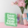 Green Room Decor Everything Is Figureoutable Acrylic Motivational Gifts