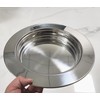 Polished Stainless Steel Communion Tray Plate for Churches,Stackable Communion Bread
