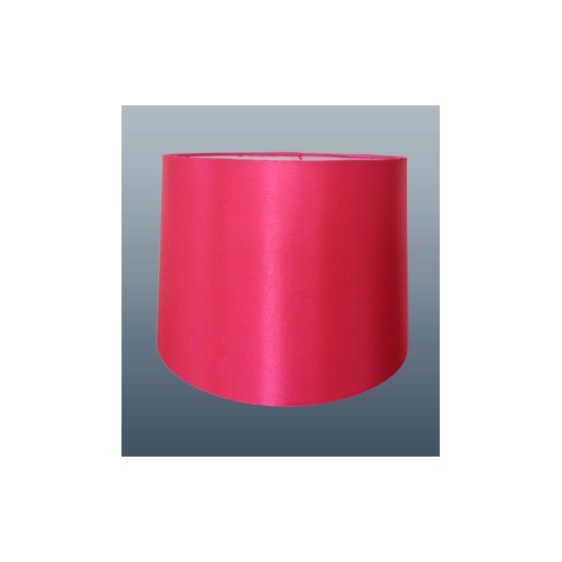 10" Faux Silk Hot Pink Lampshade