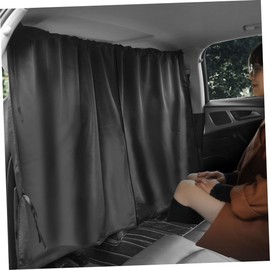 GRIRIW Car Privacy Curtains 2 Pack Car Window Cover for Privacy Sunshade Divider for Automotive Blackout Easy Installation
