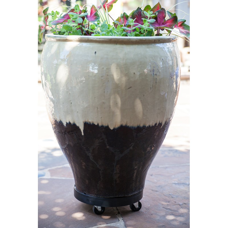 Devault DEV3012B Plant Dolly, Black, 12-Inch