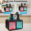 4-in-1 Kitchen Soap Dispenser Set - Dual Hand & Dish
